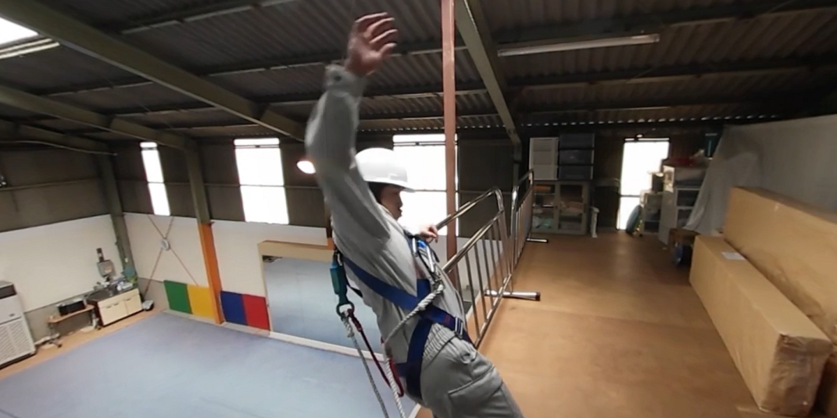 落下事故VR