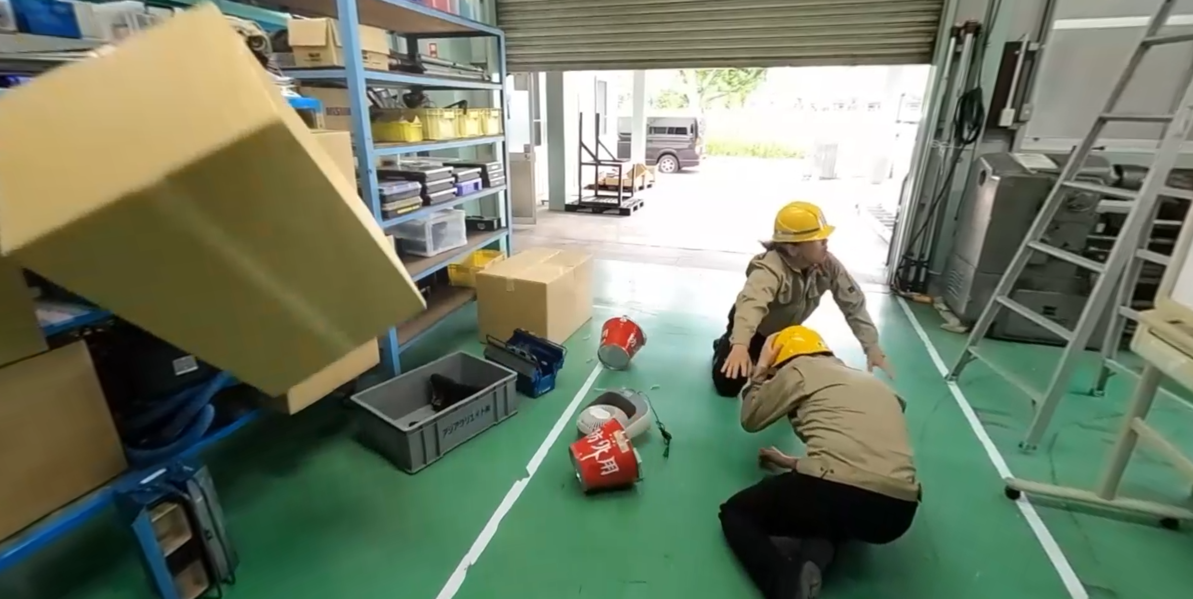 地震体験学習