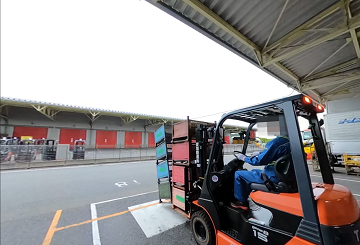 落下事故VR、高所での手すりの危険